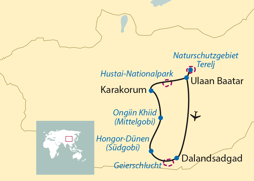 TCTT Zugreisen: Naturwunder und die Nachfahren von Dschingis Khan (2020)